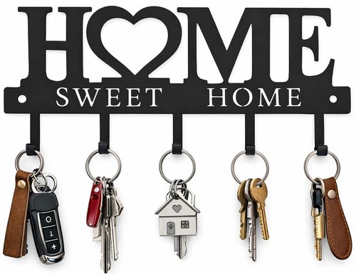 Self adhesive wall mounted - wall, key